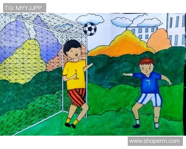 卡通足球明星墙绘展现激情与梦想的艺术之旅